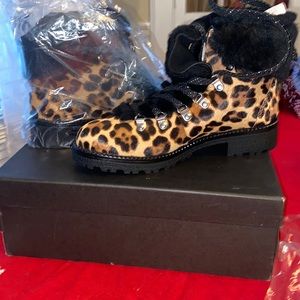 Jcrew Fur Boots Never Worn